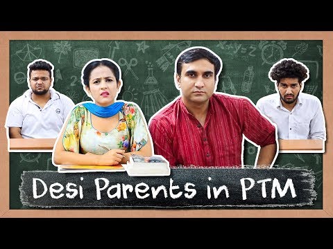 Desi Parents in PTM - School Days | Lalit Shokeen Films |