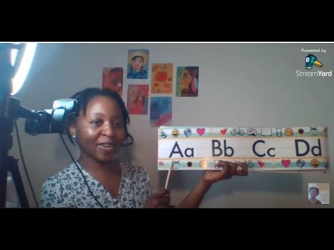 Livestream Reading Class: Teach Yourself to Read (Lesson #1) Learn to Read, Adult Literacy, Video 80
