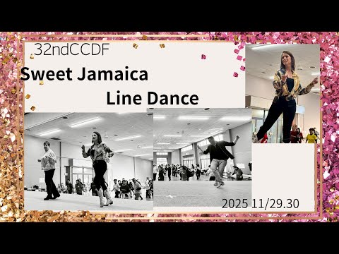 32nd CCDF  Sweet Jamaica Line Dance NagoyaCrezyFeet