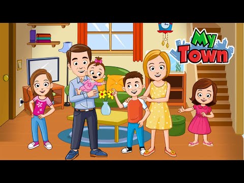 My Town  Home Family Doll House - Amazing Best Pretendplay App Funny Gameplay 🧓🧒🙎‍♀