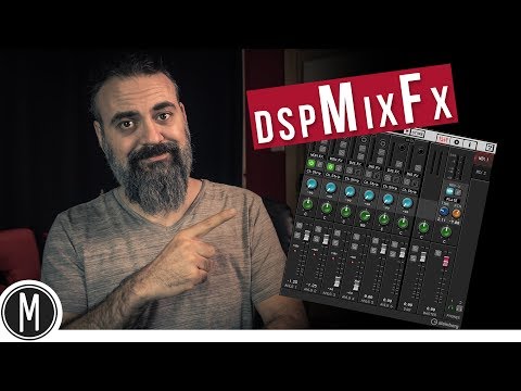 How to work with the dspMixFx in CUBASE and other DAWs