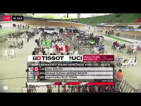2021 UCI Track Cycling Nation Cup Cali| Men’s Keirin Repecharge heat 4