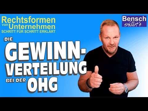 The distribution of profits in the general partnership