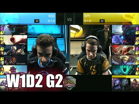 Splyce vs ROCCAT | Game 2 S6 EU LCS Summer 2016 Week 1 Day 2 | SPY vs ROC G2 W1D2 1080p
