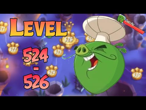 UNLOCK LEVEL 524-526 | ANGRY BIRDS 2 (BOSS LEVEL CHEF PIG) - MAP Bamboo Forest Gravity Grove