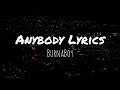 Burna boy - Anybody Lyrics