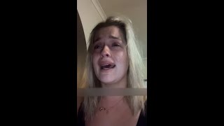 Hilarious moment woman loses it after finding huntsman spider in room