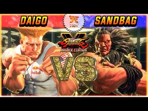 SFV AE ✪ DAIGO (Guile) vs SANDBAG (Akuma) | FT3 Set ✪ SF5 TenSFV