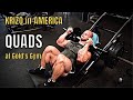 QUADS Training at Gold's Gym | Krizo in America