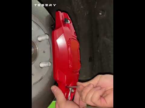 How to Install Tesla Model 3 / Y Caliper Cover Install - Tesery.com