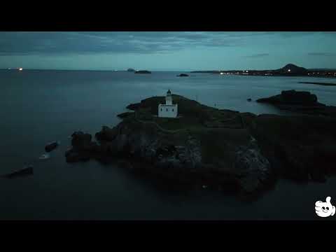 Fidra Lighthouse. Scotland