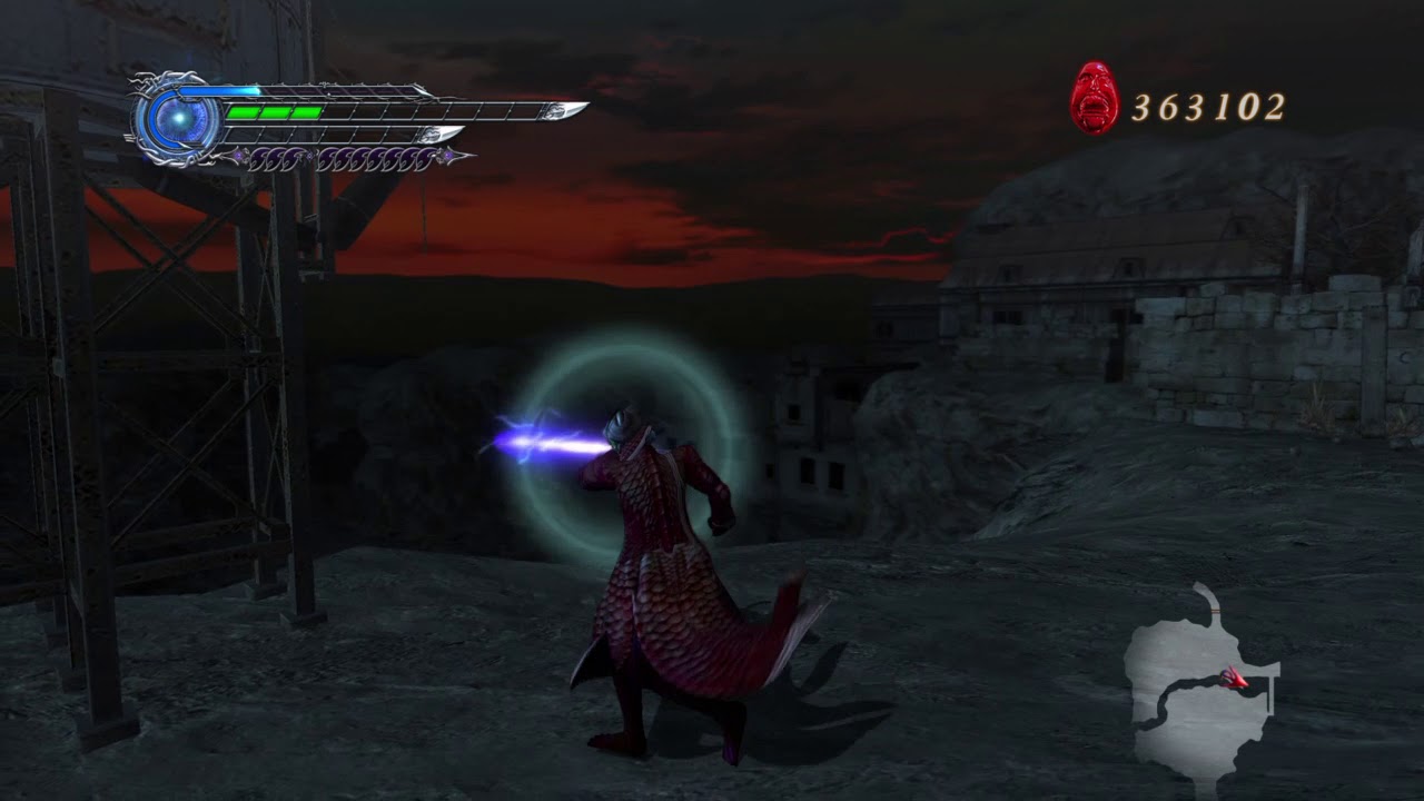 Devil May Cry 4 Special Edition - Devil Trigger Glitch with Vergil