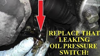 How To Replace a Bad oil Pressure Switch! 92 Chevy S10 2.8v6