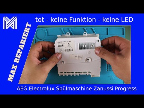 AEG Electrolux Zanussi Progress dishwasher - dead - no function - no LEDs lit