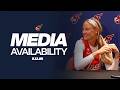 Sophie Cunningham Caitlin Clark Stephanie White Postgame Media At Sun