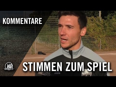 Die Stimmen zum Spiel (DSK Köln - SpVg Flittard, U17 B-Junioren, 1. Runde, Pokal 16/17, Köln)