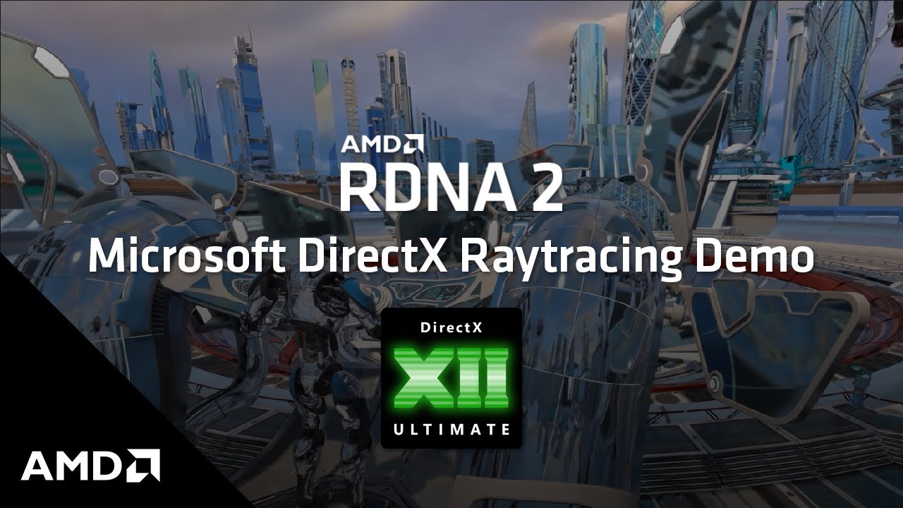 AMD RDNA 2 Microsoft DirectX Raytracing (DXR) Demo - YouTube