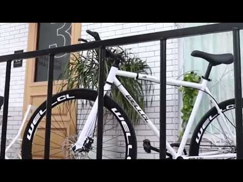 [SG STOCK] 🎁 Bicycle Craft-J 26 inch Carbon Steel Double Disc Brake Thin Tyre Bike Racing Bike 🍀