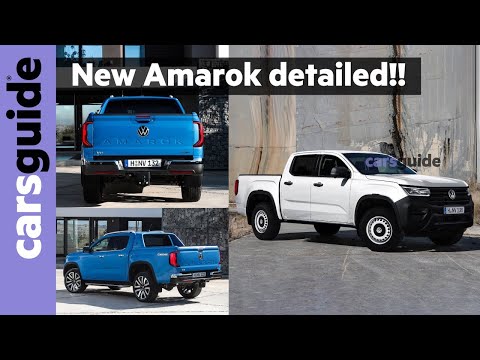 The pickup you should wait for? New Volkswagen Amarok 2023 detailed vs Ford Ranger ute