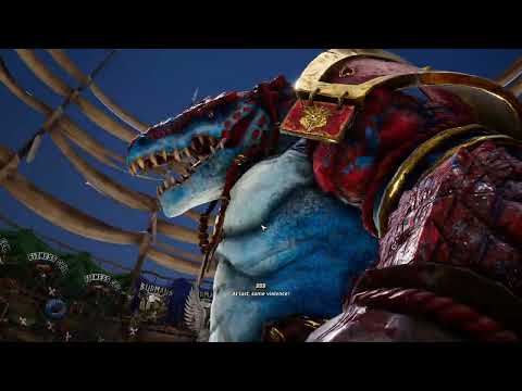 Blood Bowl 3 - Kroxigor Chomp Animation