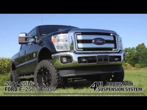 Zone Offroad 4" Radius Arm System | 2011-2016 Ford F-250/F-350 Super Duty