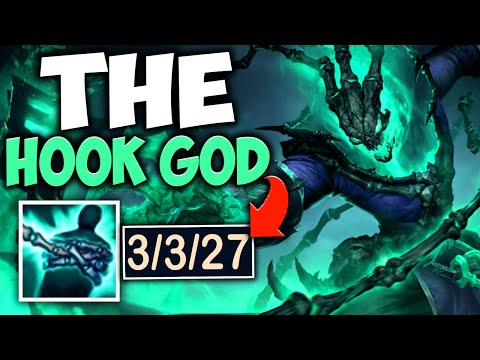 MY WHOLE TEAM LOST BUT I CARRIED WITH INSANE THRESH PLAYS - League of Legends