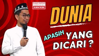 Download lagu DUNIA INI, APA YANG DICARI ❓❓ - Ustadz Adi Hidayat mp3