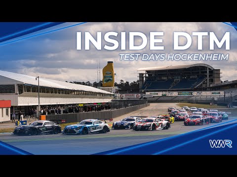 Pitstops and BoP runs! - INSIDE DTM | Testdays in Hockenheim - WWR VLOG #01