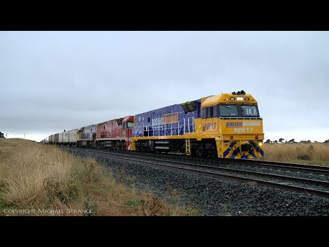 7MP7 With 106 Container Wagons (5/3/2021) - PoathTV Australian Trains & Railways