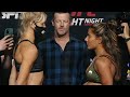 Manon Fiorot Vs Tabatha Ricci Weigh In Face Off UFC Fight Night Rozenstruik Vs Sakai