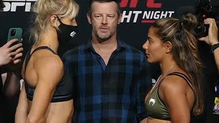 Download lagu Manon Fiorot vs. Tabatha Ricci - Weigh-in Face-Off - (UFC Fight Night: Rozenstruik vs. Sakai) mp3