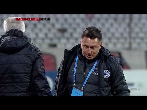 REZUMAT: Dinamo - Academica Clinceni 1-3. "Câinii", umiliţi o repriză