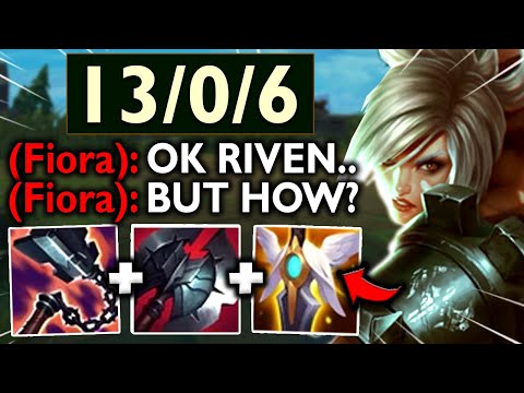 Riven is the PERFECT S+ TIER champ. Here's why Riven counters EVEN FIORA.