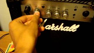 Video thumbnail for marshall mg10cf carbon fibre 10watts amplifier by learn the way