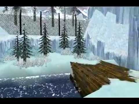 TRLE (33) Russian Mountains part 2 walkthrough