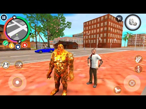 Mutant stone big power fight on army base | Rope hero vice town new game | Games on