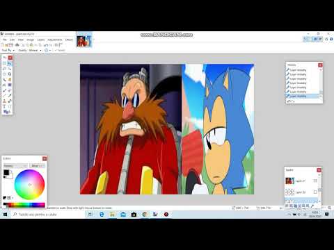 NEEDLEMOUSE: THE MUSICAL - A Sonic the Hedgehog Song Version Paint.Net [Song by Random Encounters]