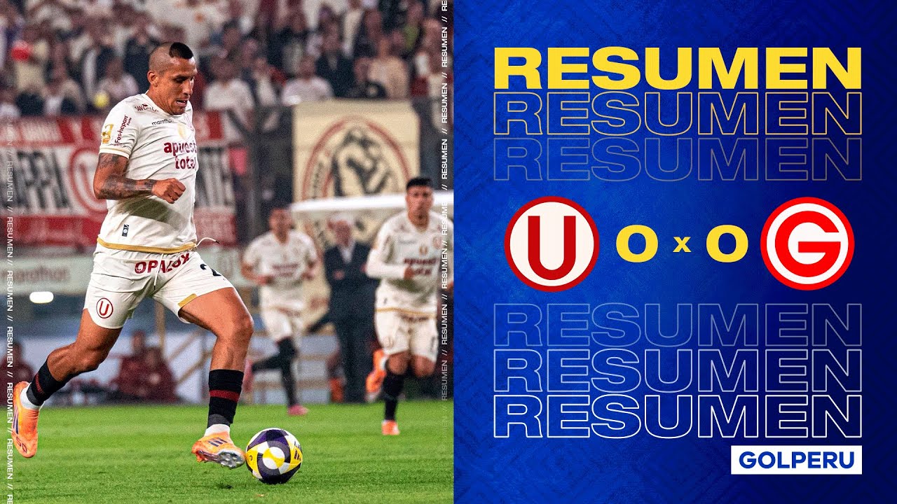 Torneo Clausura 2025: Universitario 0-0 Deportivo Garcilaso