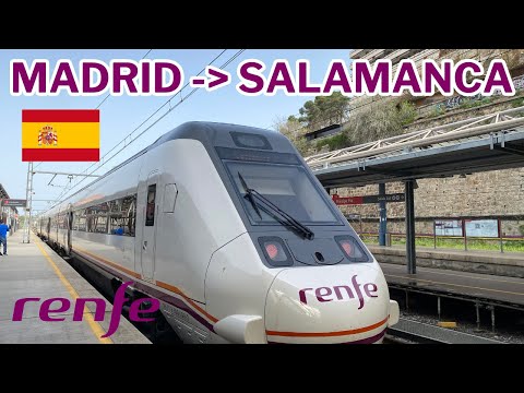 🇪🇸 RENFE MEDIA DISTANCIA train MADRID - SALAMANCA | TRIP REPORT