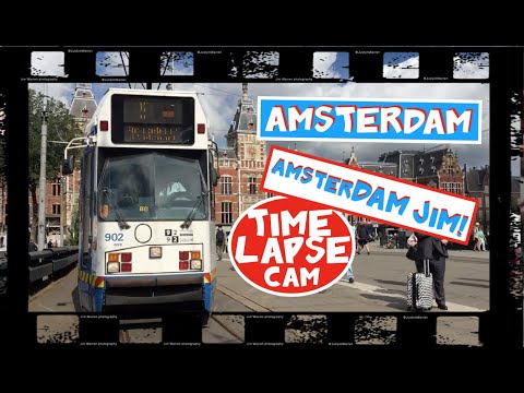 AMSTERDAM Centraal Station TimeLapse video