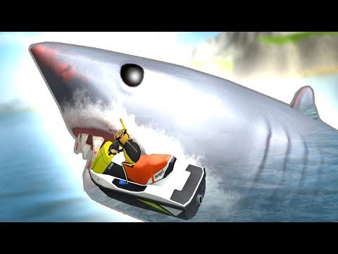 GIANT SHARK CAN WE BE FRIENDS?! 🦈 The Amazing Frog Gameplay 🐸