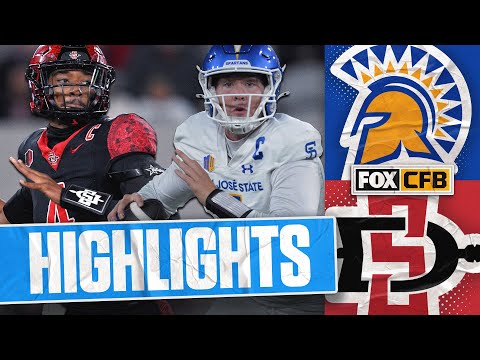 San José State Spartans vs. San Diego State Aztecs Highlights | FOX College Football