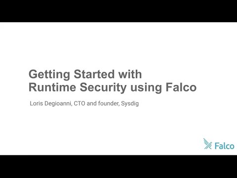 Webinar: Getting started with container runtime security using Falco