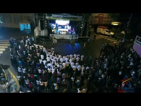 Favelacop Sobrevoando Juquitiba 53 Anos Padre Valdir Celebra Missa no Palco do Centro