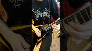 Children Of Bodom - Not My Funeral | Solo Cover #shorts