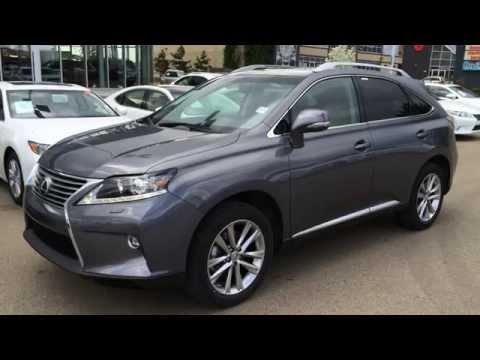 2015 Lexus RX 350 AWD - Grey on Saddle Tan - Touring Package Review - South Edmonton
