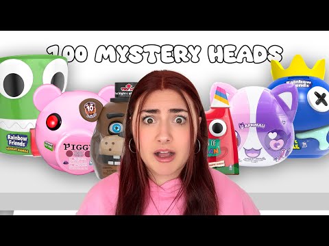 Unboxing 100 *MYSTERY*  heads