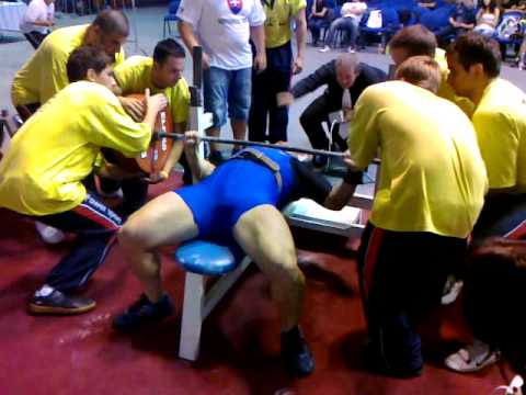 Vladimir Flimel - bencpres 280 kg