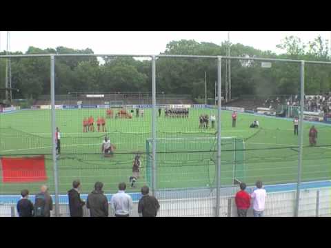 shoot-out fieldhockey nk mA Amsterdam-Oranje Zwart
