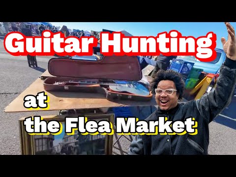 Guitars and the $14 Million Surprise: My Wild Flea Market Trip!